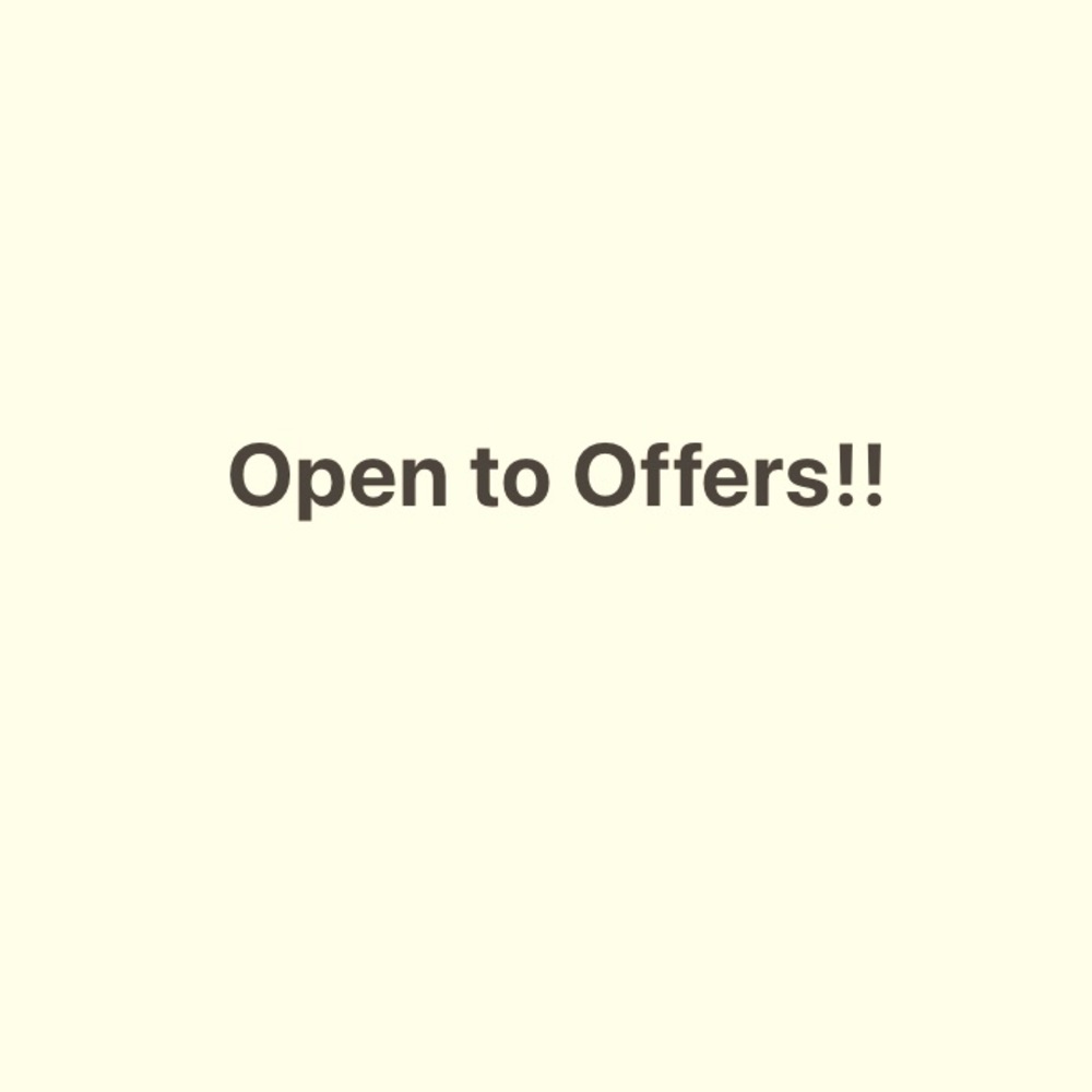 Make me an offer!